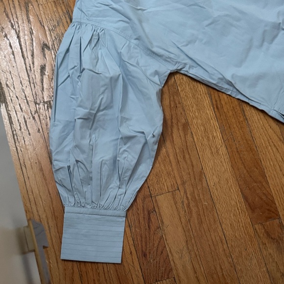 FARM Rio Light Blue Button Down Shirt - Picture 3 of 6